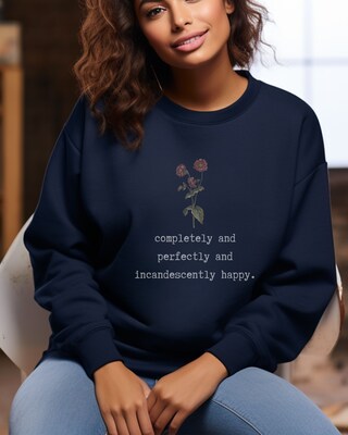 Pride and Prejudice Sweatshirt Jane Austen Sweater, Feminist Crewneck Shirt, Literary Gifts, Book Lovers Shirt, Bookish - image4